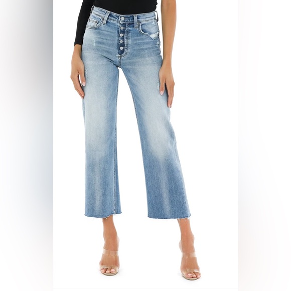 Boyish Denim - Boyish The Mikey High Rise Wide Leg Jeans